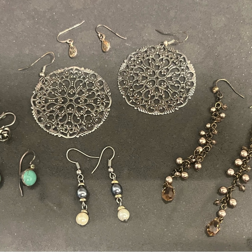 6 pairs of Elegant Earrings Set!